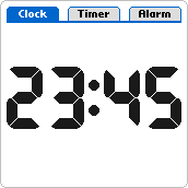 Clock tab