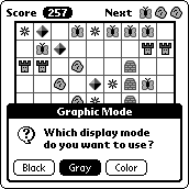 Screen #1 (grayscale mode)