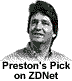 Preston's pick