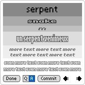 Card fonts example #3