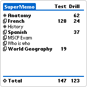 Database List view