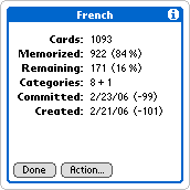 Database details