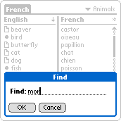 Find in open database